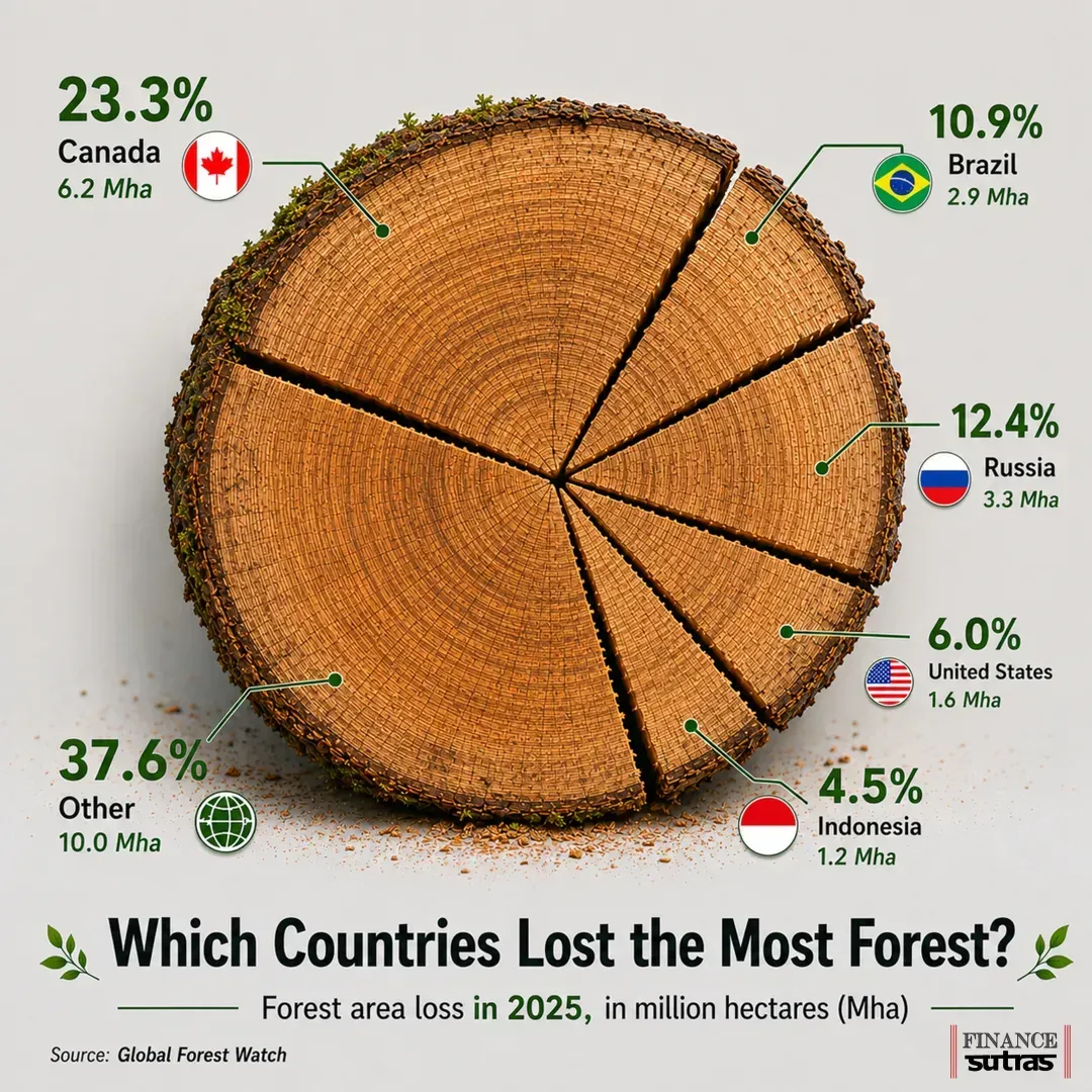 The World Lost Over 25 Million Hectares of Forests in 2025. Who Paid the Biggest Price?